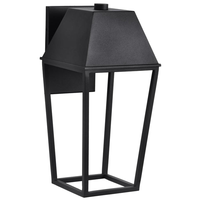 SATCO/NUVO Colt 10W LED Large Outdoor Lantern 3000K 90 CRI 120V Matte Black Finish (62-2312)