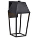 SATCO/NUVO Colt 10W LED Large Outdoor Lantern 3000K 90 CRI 120V Matte Black Finish (62-2312)