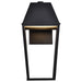 SATCO/NUVO Colt 10W LED Large Outdoor Lantern 3000K 90 CRI 120V Matte Black Finish (62-2312)