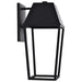 SATCO/NUVO Colt 10W LED Large Outdoor Lantern 3000K 90 CRI 120V Matte Black Finish (62-2312)