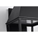 SATCO/NUVO Colt 10W LED Large Outdoor Lantern 3000K 90 CRI 120V Matte Black Finish (62-2312)