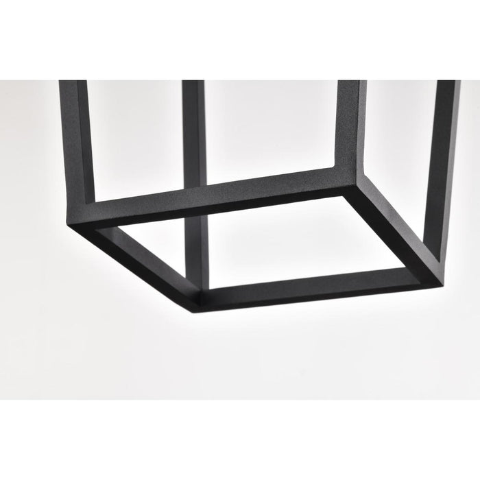 SATCO/NUVO Colt 10W LED Hanging Pendant 3000K 90 CRI 120V Matte Black Finish (62-2314)