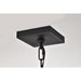 SATCO/NUVO Colt 10W LED Hanging Pendant 3000K 90 CRI 120V Matte Black Finish (62-2314)
