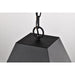 SATCO/NUVO Colt 10W LED Hanging Pendant 3000K 90 CRI 120V Matte Black Finish (62-2314)