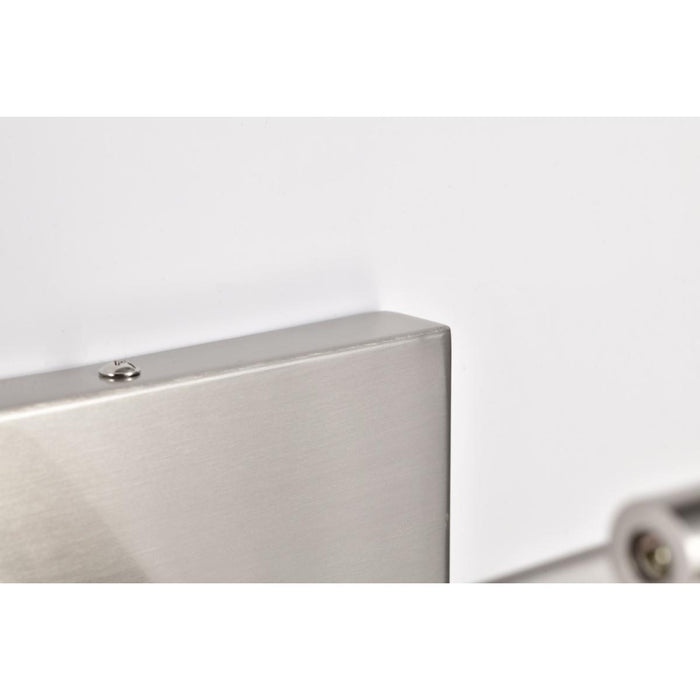 SATCO/NUVO Hazel 1 Foot LED Picture Light 12W CCT Selectable 2700K/3000K/3500K 90 CRI 120V Brushed Nickel Finish Acrylic Lens (62-2321)