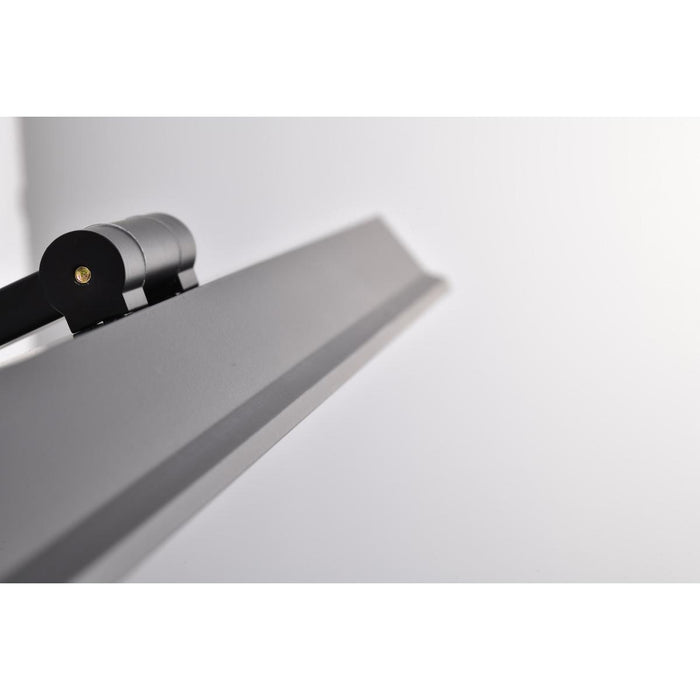 SATCO/NUVO Hazel 2 Foot LED Picture Light 20W CCT Selectable 2700K/3000K/3500K 90 CRI 120V Black Finish Acrylic Lens (62-2325)