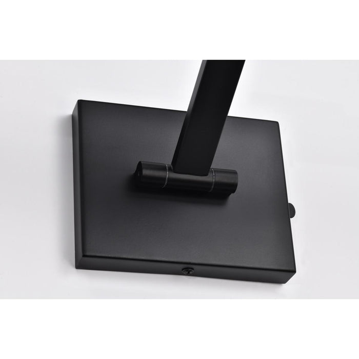 SATCO/NUVO Hazel 2 Foot LED Picture Light 20W CCT Selectable 2700K/3000K/3500K 90 CRI 120V Black Finish Acrylic Lens (62-2325)