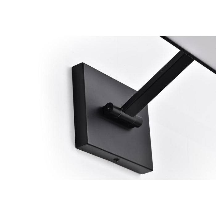 SATCO/NUVO Hazel 2 Foot LED Picture Light 20W CCT Selectable 2700K/3000K/3500K 90 CRI 120V Black Finish Acrylic Lens (62-2325)