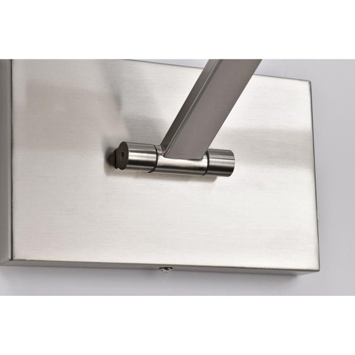 SATCO/NUVO Hazel 3 Foot LED Picture Light 35W CCT Selectable 2700K/3000K/3500K 90 CRI 120V Brushed Nickel Finish Acrylic Lens (62-2331)