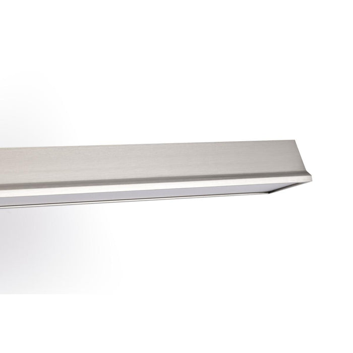 SATCO/NUVO Hazel 3 Foot LED Picture Light 35W CCT Selectable 2700K/3000K/3500K 90 CRI 120V Brushed Nickel Finish Acrylic Lens (62-2331)