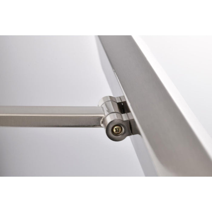 SATCO/NUVO Mila 1 Foot LED Picture Light 12W CCT Selectable 2700K/3000K/3500K/ 90 CRI 120V Brushed Nickel Finish Acrylic Lens (62-2336)