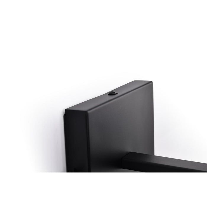 SATCO/NUVO Mila 2 Foot LED Picture Light 20W CCT Selectable 2700K/3000K/3500K/ 90 CRI 120V Black Finish Acrylic Lens (62-2340)