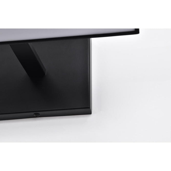 SATCO/NUVO Mila 2 Foot LED Picture Light 20W CCT Selectable 2700K/3000K/3500K/ 90 CRI 120V Black Finish Acrylic Lens (62-2340)