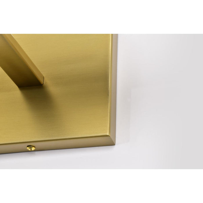 SATCO/NUVO Mila 2 Foot LED Picture Light 20W CCT Selectable 2700K/3000K/3500K/ 90 CRI 120V Vintage Brass Finish Acrylic Lens (62-2342)