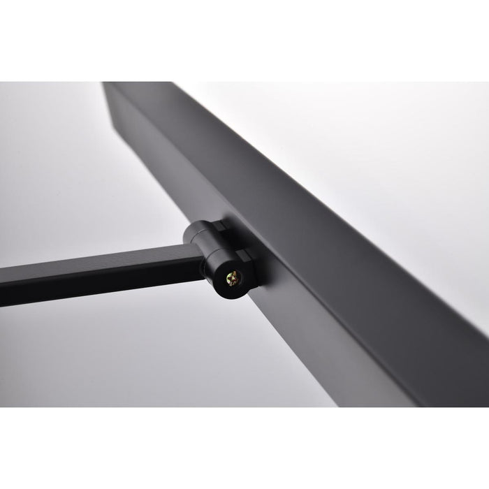 SATCO/NUVO Mila 3 Foot LED Picture Light 35W CCT Selectable 2700K/3000K/3500K/ 90 CRI 120V Black Finish Acrylic Lens (62-2345)