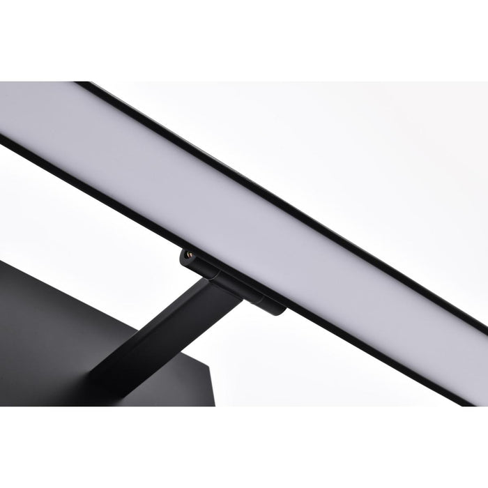 SATCO/NUVO Mila 3 Foot LED Picture Light 35W CCT Selectable 2700K/3000K/3500K/ 90 CRI 120V Black Finish Acrylic Lens (62-2345)