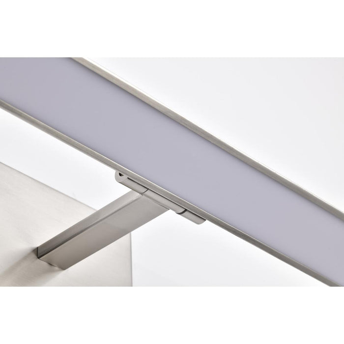 SATCO/NUVO Mila 3 Foot LED Picture Light 35W CCT Selectable 2700K/3000K/3500K/ 90 CRI 120V Brushed Nickel Finish Acrylic Lens (62-2346)