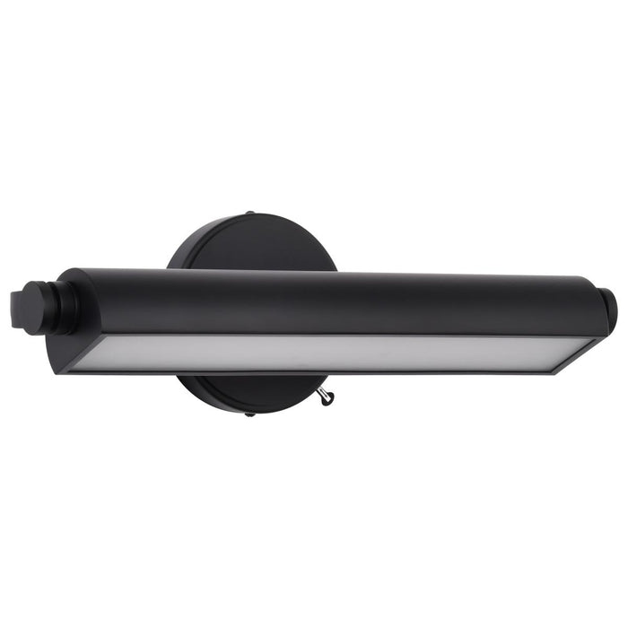 SATCO/NUVO Auden 18 Inch LED Vanity 15W 1200Lm CCT Selectable 3000K/4000K/5000K 90 CRI 120V Black Finish Acrylic Lens (62-2350)