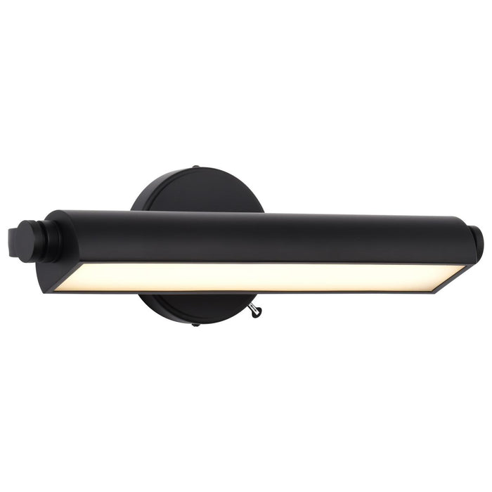 SATCO/NUVO Auden 18 Inch LED Vanity 15W 1200Lm CCT Selectable 3000K/4000K/5000K 90 CRI 120V Black Finish Acrylic Lens (62-2350)