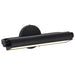 SATCO/NUVO Auden 18 Inch LED Vanity 15W 1200Lm CCT Selectable 3000K/4000K/5000K 90 CRI 120V Black Finish Acrylic Lens (62-2350)