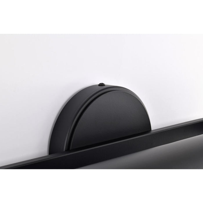 SATCO/NUVO Auden 18 Inch LED Vanity 15W 1200Lm CCT Selectable 3000K/4000K/5000K 90 CRI 120V Black Finish Acrylic Lens (62-2350)