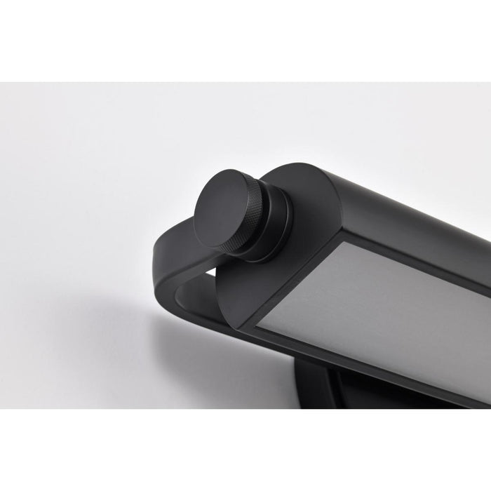 SATCO/NUVO Auden 18 Inch LED Vanity 15W 1200Lm CCT Selectable 3000K/4000K/5000K 90 CRI 120V Black Finish Acrylic Lens (62-2350)