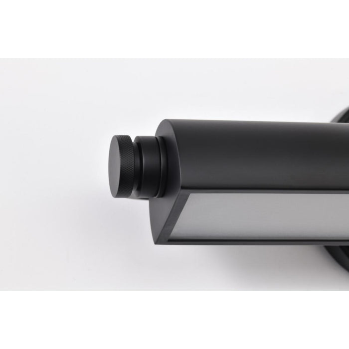SATCO/NUVO Auden 18 Inch LED Vanity 15W 1200Lm CCT Selectable 3000K/4000K/5000K 90 CRI 120V Black Finish Acrylic Lens (62-2350)