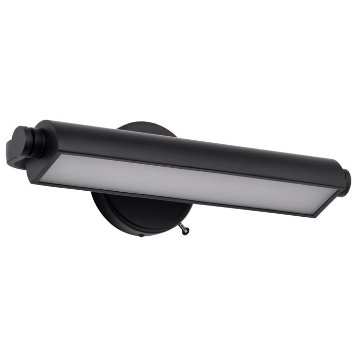 SATCO/NUVO Auden 18 Inch LED Vanity 15W 1200Lm CCT Selectable 3000K/4000K/5000K 90 CRI 120V Black Finish Acrylic Lens (62-2350)