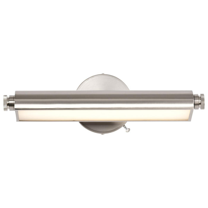 SATCO/NUVO Auden 18 Inch LED Vanity 15W 1200Lm CCT Selectable 3000K/4000K/5000K 90 CRI 120V Brushed Nickel Finish Acrylic Lens (62-2351)