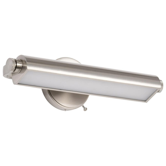 SATCO/NUVO Auden 18 Inch LED Vanity 15W 1200Lm CCT Selectable 3000K/4000K/5000K 90 CRI 120V Brushed Nickel Finish Acrylic Lens (62-2351)