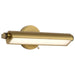 SATCO/NUVO Auden 18 Inch LED Vanity 15W 1200Lm CCT Selectable 3000K/4000K/5000K 90 CRI 120V Vintage Brass Finish Acrylic Lens (62-2352)