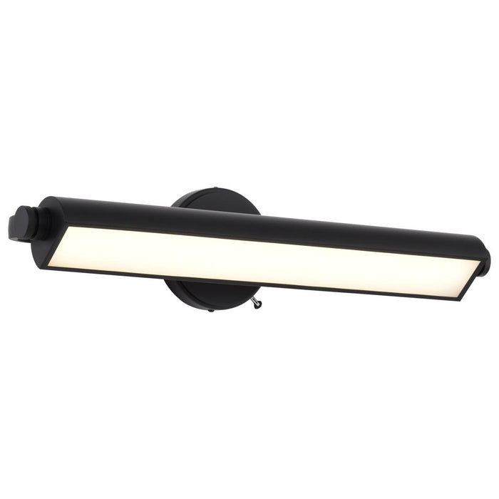 SATCO/NUVO Auden 24 Inch LED Vanity 20W 1600Lm CCT Selectable 3000K/4000K/5000K 90 CRI 120V Black Finish Acrylic Lens (62-2355)