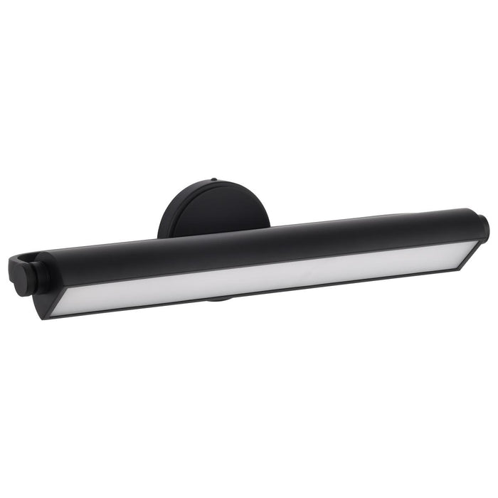SATCO/NUVO Auden 24 Inch LED Vanity 20W 1600Lm CCT Selectable 3000K/4000K/5000K 90 CRI 120V Black Finish Acrylic Lens (62-2355)