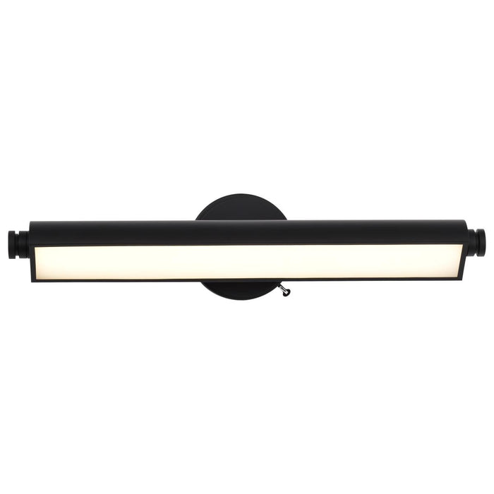 SATCO/NUVO Auden 24 Inch LED Vanity 20W 1600Lm CCT Selectable 3000K/4000K/5000K 90 CRI 120V Black Finish Acrylic Lens (62-2355)