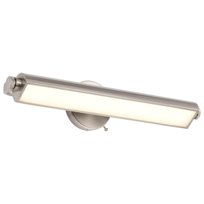 SATCO/NUVO Auden 24 Inch LED Vanity 20W 1600Lm CCT Selectable 3000K/4000K/5000K 90 CRI 120V Brushed Nickel Finish Acrylic Lens (62-2356)