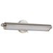 SATCO/NUVO Auden 24 Inch LED Vanity 20W 1600Lm CCT Selectable 3000K/4000K/5000K 90 CRI 120V Brushed Nickel Finish Acrylic Lens (62-2356)