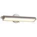 SATCO/NUVO Auden 24 Inch LED Vanity 20W 1600Lm CCT Selectable 3000K/4000K/5000K 90 CRI 120V Brushed Nickel Finish Acrylic Lens (62-2356)