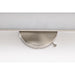 SATCO/NUVO Auden 24 Inch LED Vanity 20W 1600Lm CCT Selectable 3000K/4000K/5000K 90 CRI 120V Brushed Nickel Finish Acrylic Lens (62-2356)