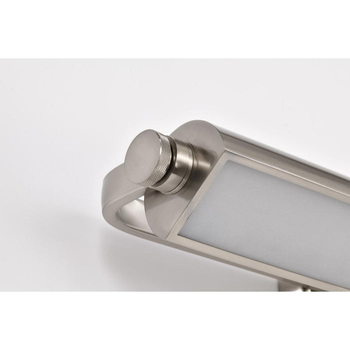 SATCO/NUVO Auden 24 Inch LED Vanity 20W 1600Lm CCT Selectable 3000K/4000K/5000K 90 CRI 120V Brushed Nickel Finish Acrylic Lens (62-2356)