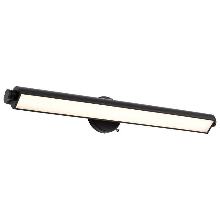 SATCO/NUVO Auden 36 Inch LED Vanity 35W 2800Lm CCT Selectable 3000K/4000K/5000K 90 CRI 120V Black Finish Acrylic Lens (62-2360)