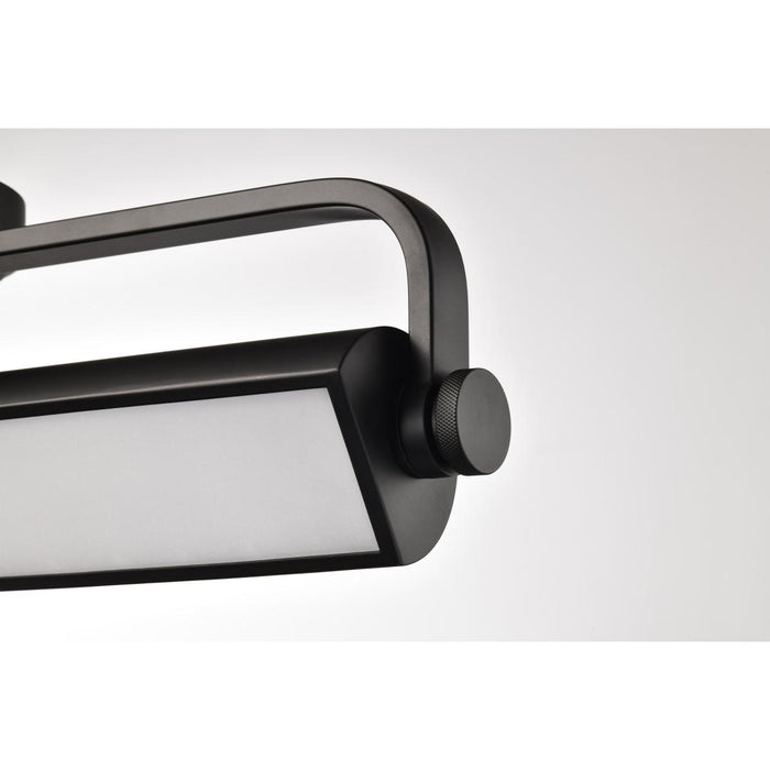 SATCO/NUVO Auden 36 Inch LED Vanity 35W 2800Lm CCT Selectable 3000K/4000K/5000K 90 CRI 120V Black Finish Acrylic Lens (62-2360)
