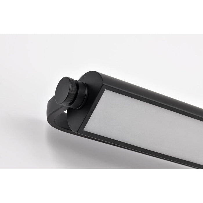 SATCO/NUVO Auden 36 Inch LED Vanity 35W 2800Lm CCT Selectable 3000K/4000K/5000K 90 CRI 120V Black Finish Acrylic Lens (62-2360)
