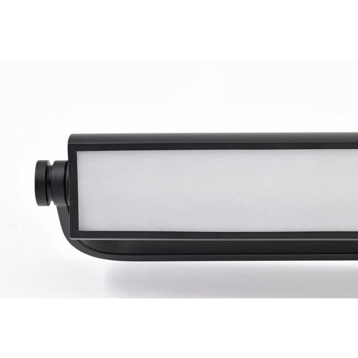 SATCO/NUVO Auden 36 Inch LED Vanity 35W 2800Lm CCT Selectable 3000K/4000K/5000K 90 CRI 120V Black Finish Acrylic Lens (62-2360)