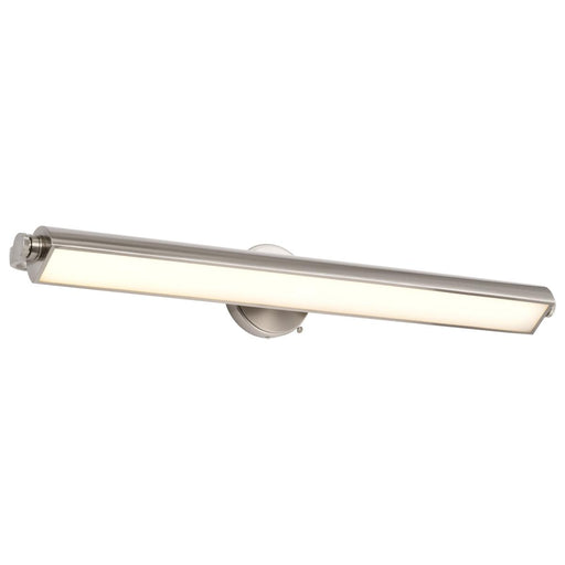 SATCO/NUVO Auden 36 Inch LED Vanity 35W 2800Lm CCT Selectable 3000K/4000K/5000K 90 CRI 120V Brushed Nickel Finish Acrylic Lens (62-2361)