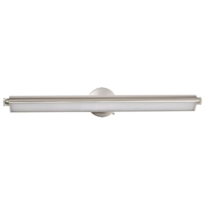 SATCO/NUVO Auden 36 Inch LED Vanity 35W 2800Lm CCT Selectable 3000K/4000K/5000K 90 CRI 120V Brushed Nickel Finish Acrylic Lens (62-2361)
