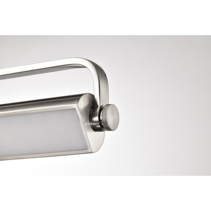 SATCO/NUVO Auden 36 Inch LED Vanity 35W 2800Lm CCT Selectable 3000K/4000K/5000K 90 CRI 120V Brushed Nickel Finish Acrylic Lens (62-2361)