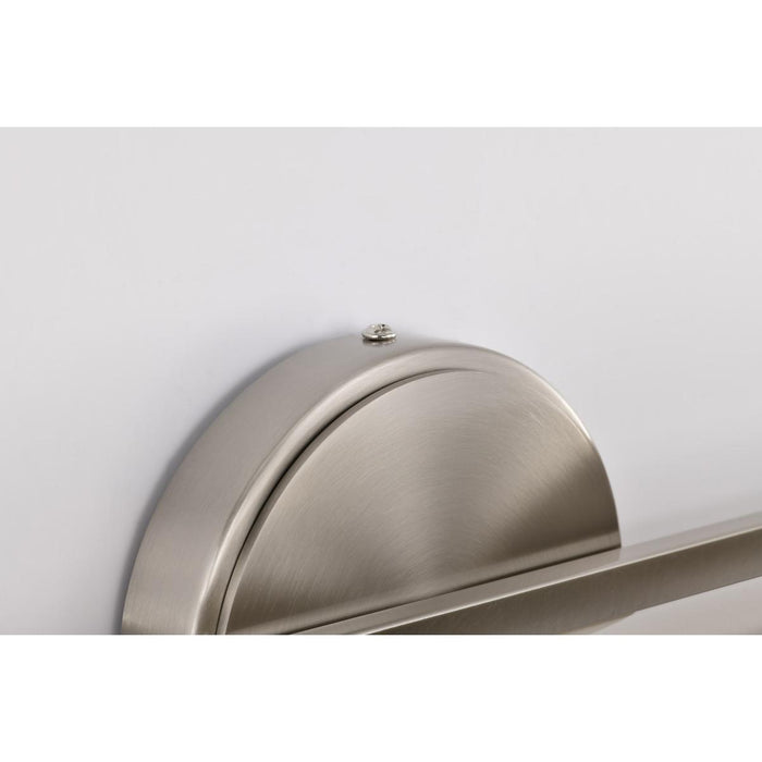 SATCO/NUVO Auden 36 Inch LED Vanity 35W 2800Lm CCT Selectable 3000K/4000K/5000K 90 CRI 120V Brushed Nickel Finish Acrylic Lens (62-2361)