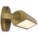 SATCO/NUVO Auden 36 Inch LED Vanity 35W 2800Lm CCT Selectable 3000K/4000K/5000K 90 CRI 120V Vintage Brass Finish Acrylic Lens (62-2362)