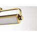 SATCO/NUVO Auden 36 Inch LED Vanity 35W 2800Lm CCT Selectable 3000K/4000K/5000K 90 CRI 120V Vintage Brass Finish Acrylic Lens (62-2362)
