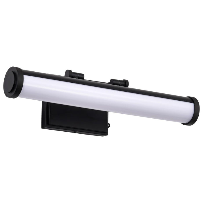 SATCO/NUVO Cora 18 Inch LED Vanity 15W 1200Lm CCT Selectable 3000K/4000K/5000K 90 CRI 120V Black Finish Acrylic Lens (62-2365)